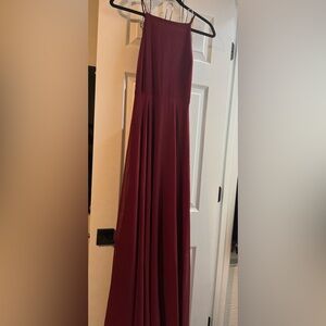 Lulus Burgundy Mythical Kind of Love Size L
